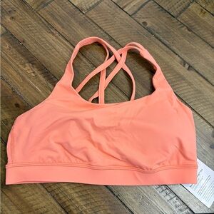 lululemon athletica Coral Strappy Sports Bra